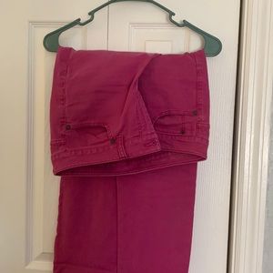 Talbots magenta jeans - 6/28